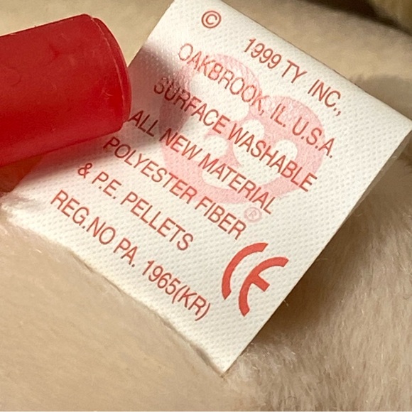 90s Ty Beanie Babies bunny rabbits Nibby Nibbler Bunny Rabbit Retired 1990s LOT - Picture 12 of 16